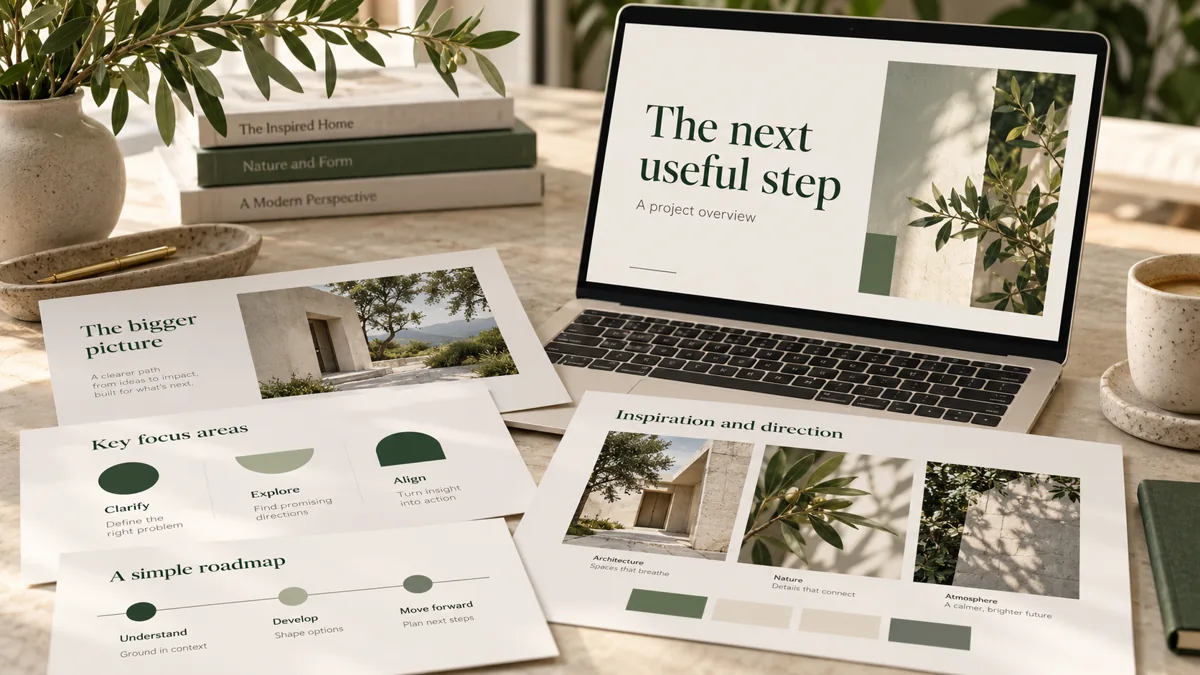 Explore the working presentation sample